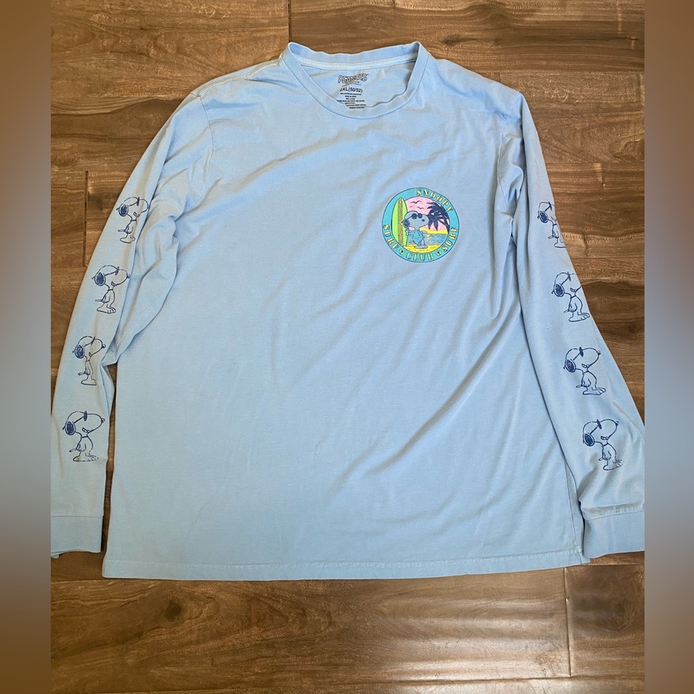 Peanuts snoopy surf club long sleeve 2XL